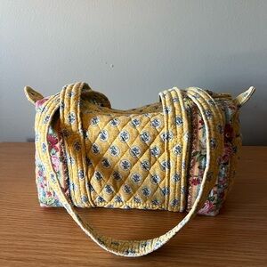Vintage VERA BRADLEY Elizabeth 1997 1st Generation 100 Mini Duffle Bag Floral